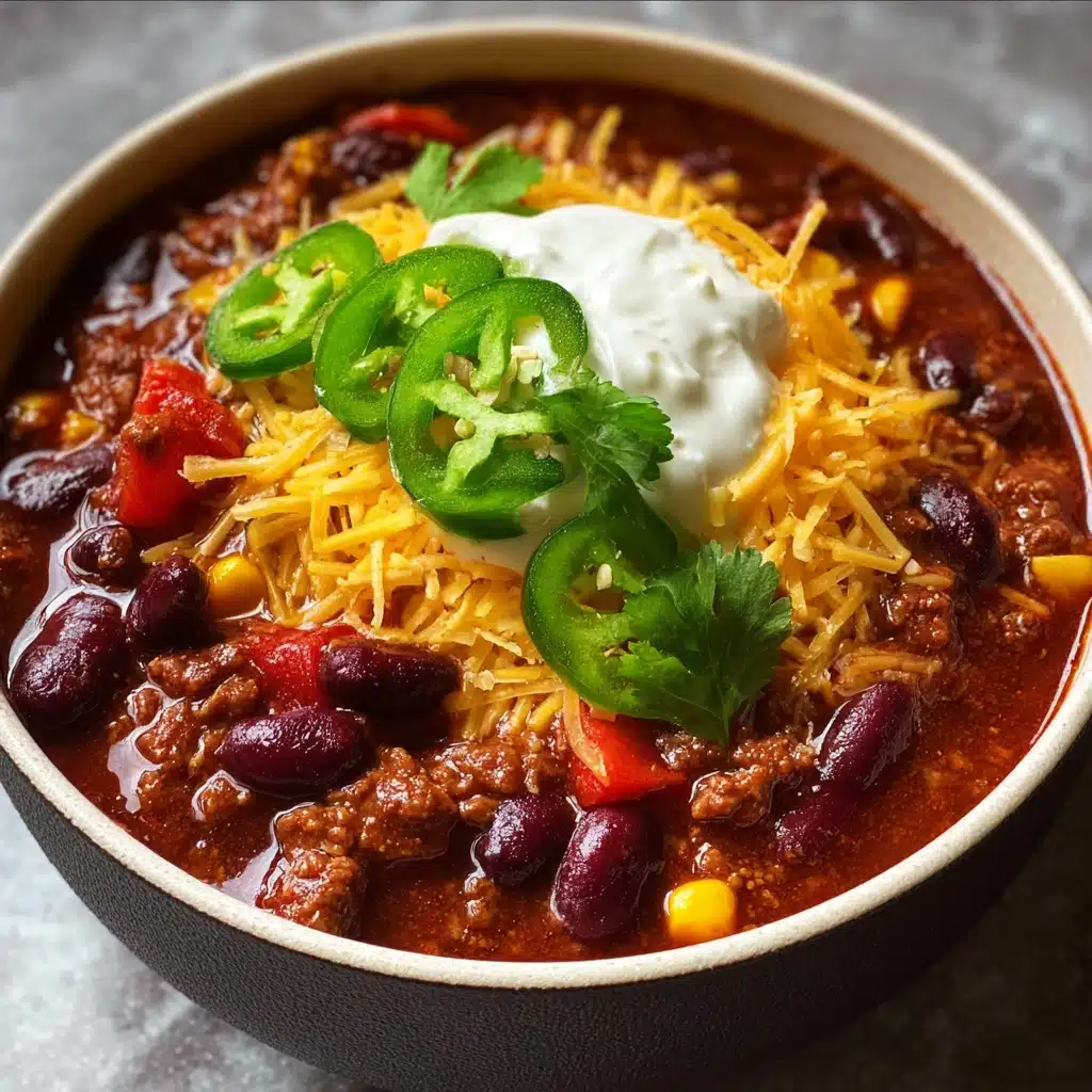 The Best Homemade Chili Recipe - Recipe Image