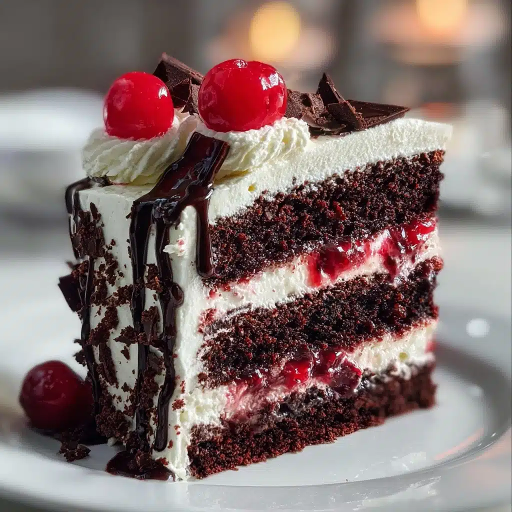 Mile-High Black Forest Cake Recipe