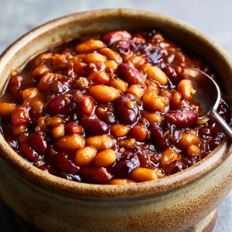 Homemade Slow Cooker Baked Beans Recipe