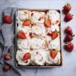 Strawberry Cheesecake Cinnabon Rolls Recipe