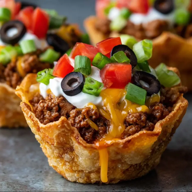 Taco Cupcakes Recipe