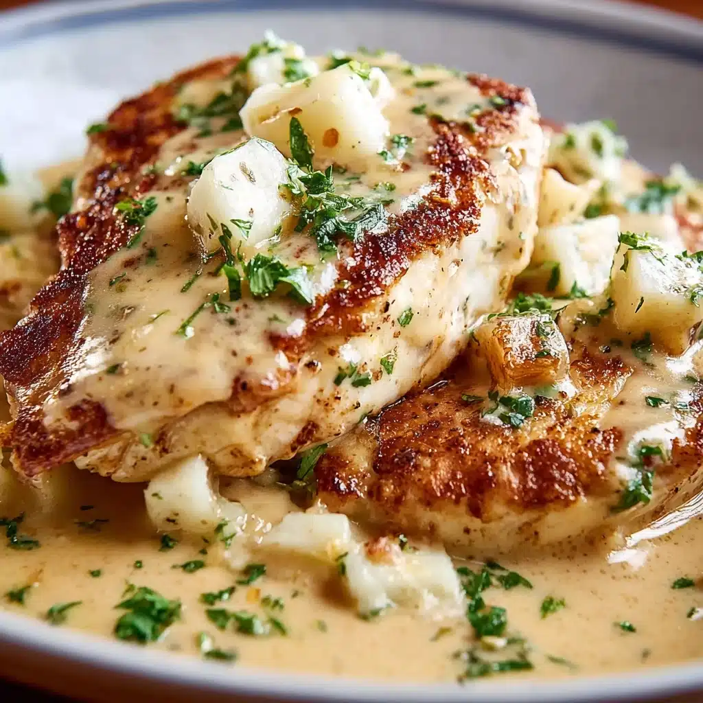 Texas Roadhouse Smothered Chicken Recipe - Recipe Image