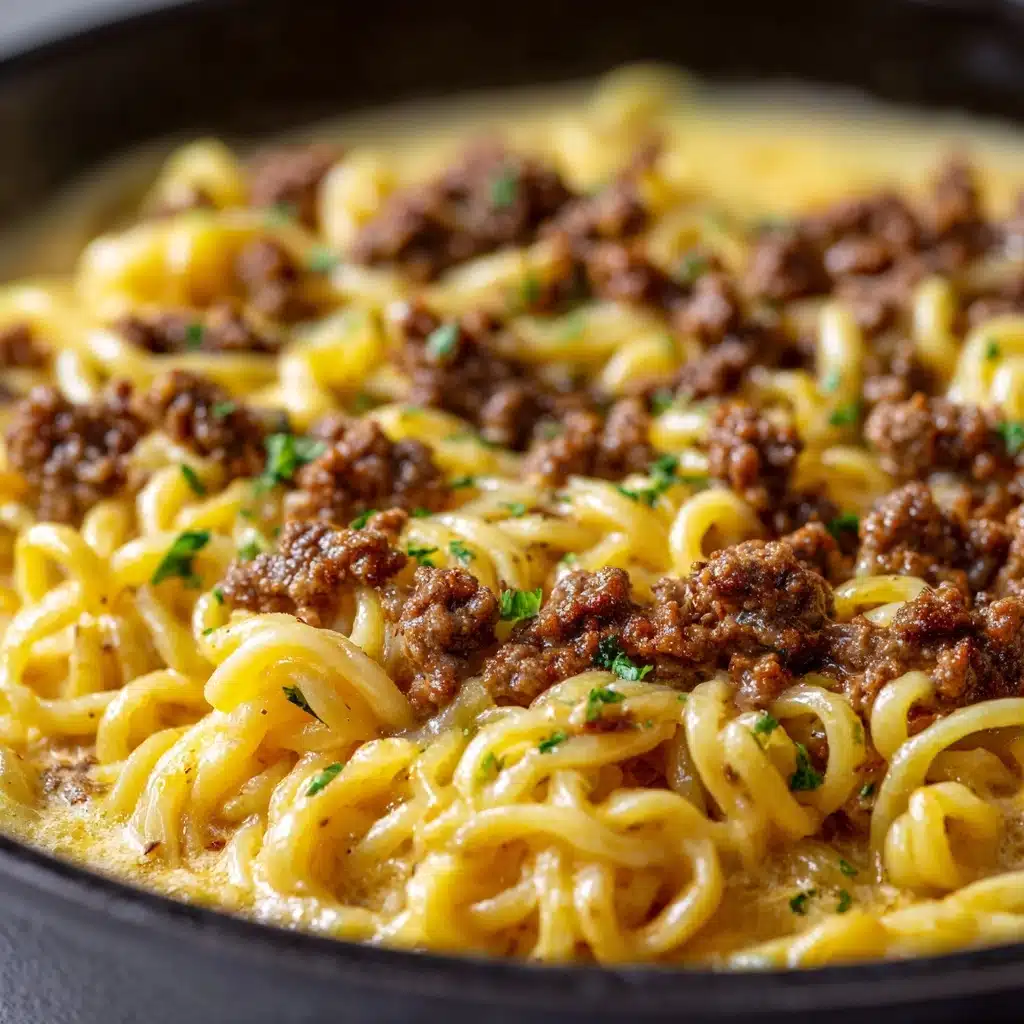 Beef and Garlic Butter Pasta Recipe