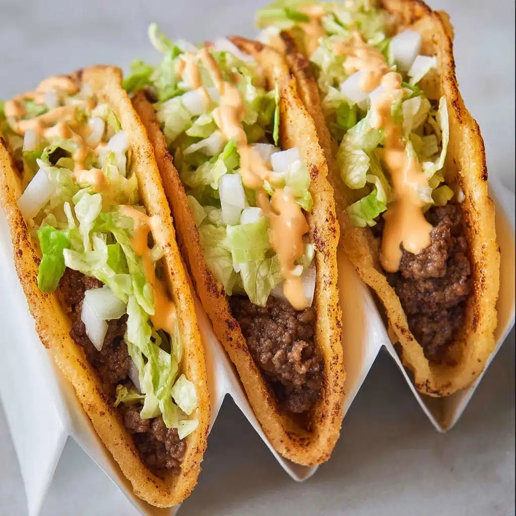 Smash Burger Tacos Recipe
