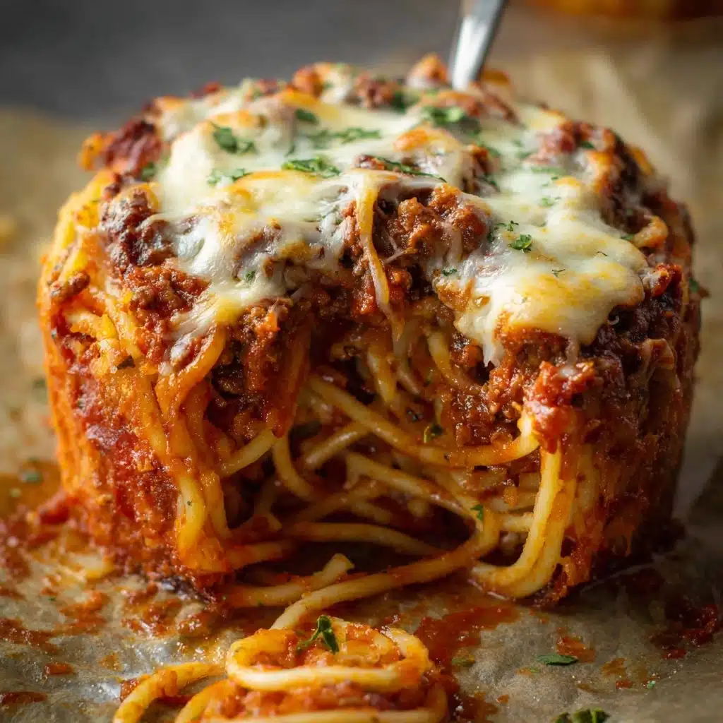 Spaghetti Garlic Bread Bowls Recipe - Recipe Image