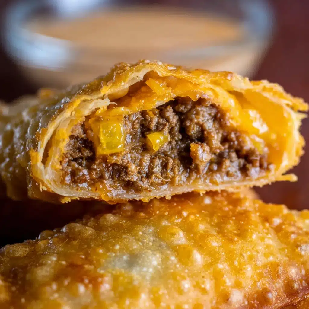 Cheeseburger Eggrolls Recipe - Recipe Image