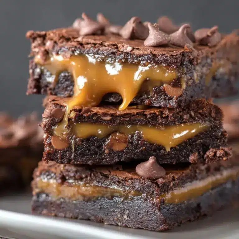 Caramel Brownies Recipe
