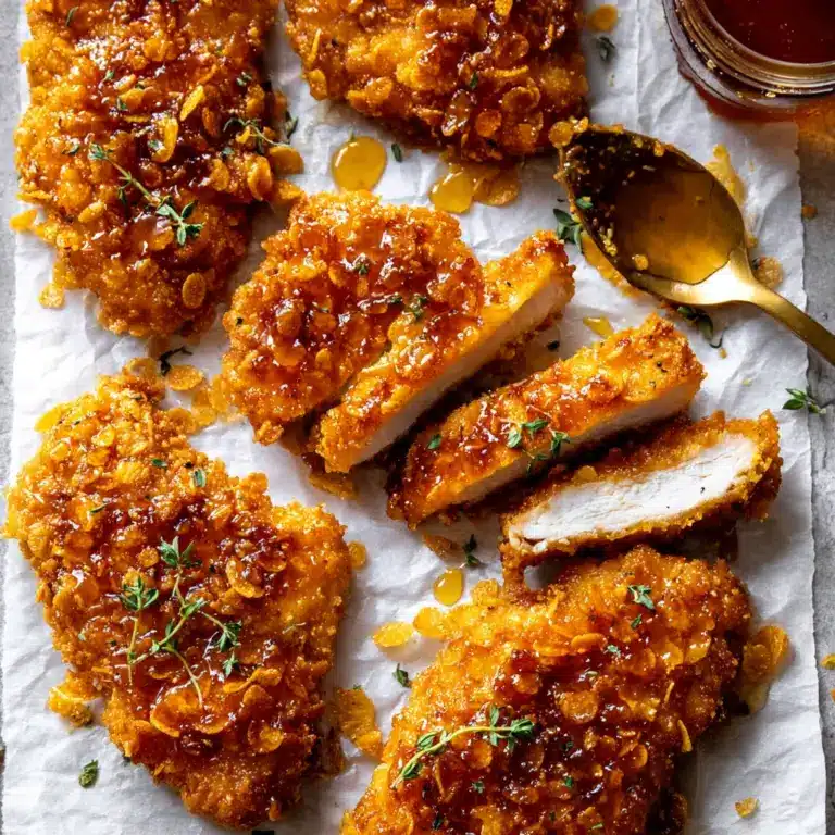 Baked Crunchy Hot Honey Chicken Recipe