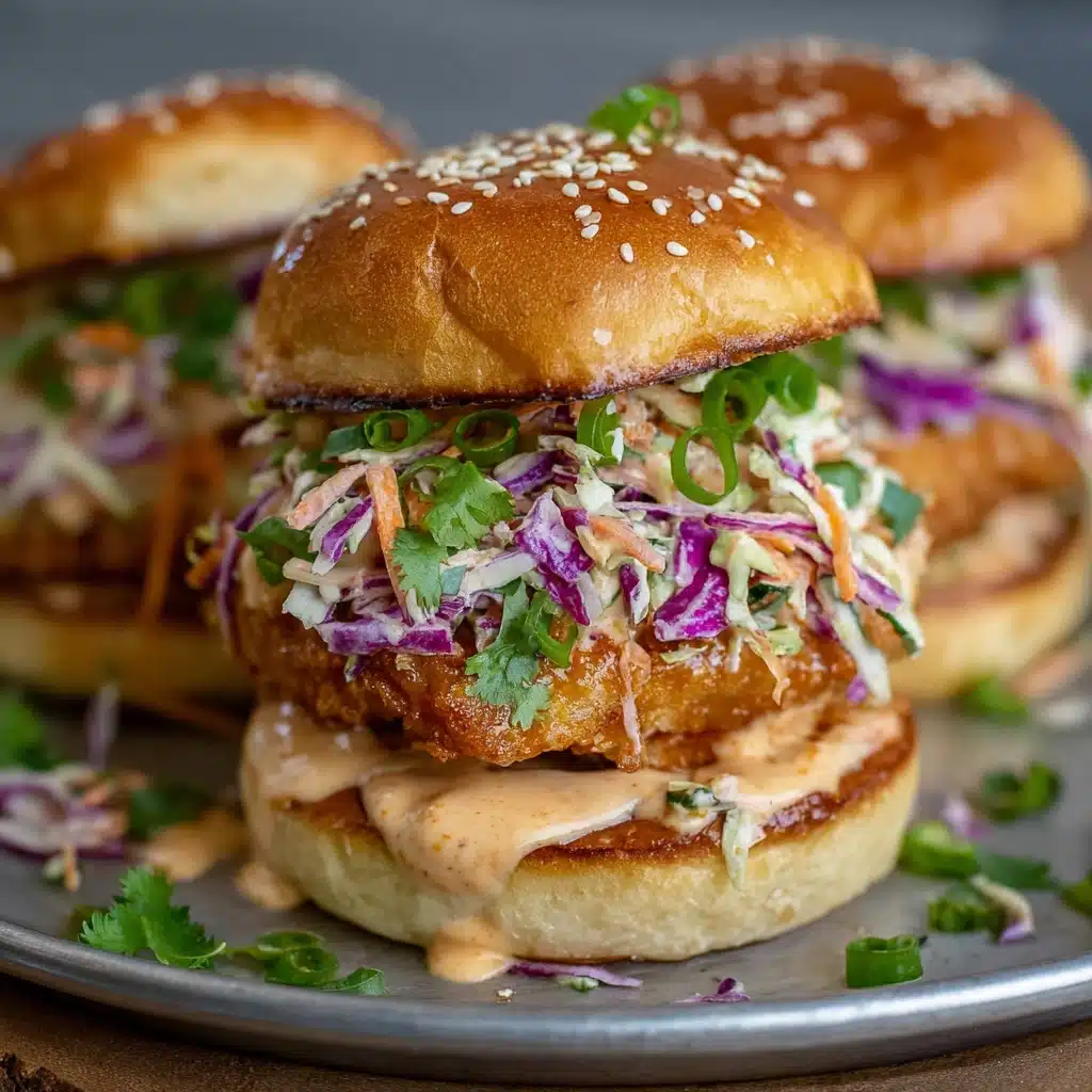 Bang Bang Chicken Sliders Recipe - Recipe Image