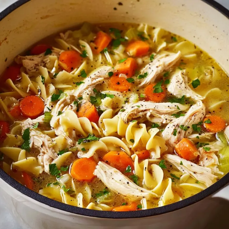 The Best Chicken Noodle Soup Recipe
