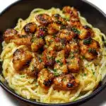 Bites with Savory Creamy Parmesan Pasta Recipe