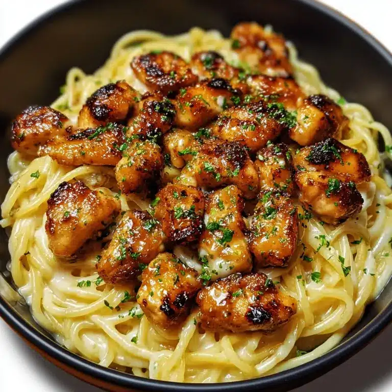 Bites with Savory Creamy Parmesan Pasta Recipe