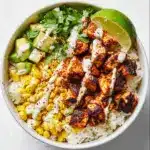 Street Corn Chicken Rice Bowl Recipe