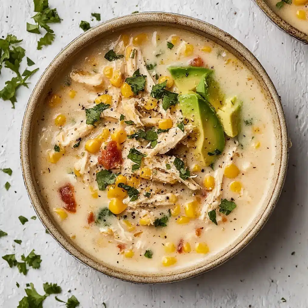 Mexican Street Corn White Chicken Chili Recipe - Recipe Image