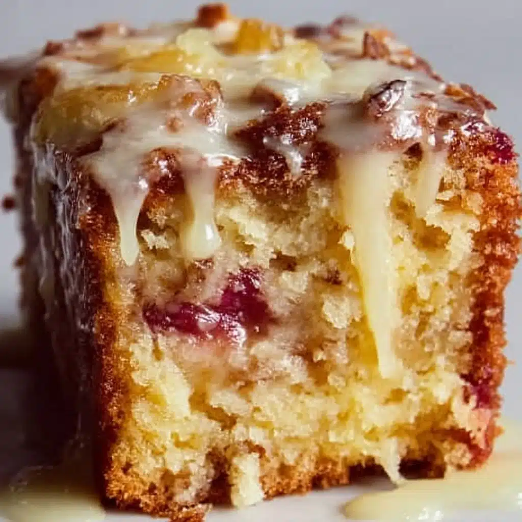 Lemon Rhubarb Loaf with GlazeIngredients Recipe