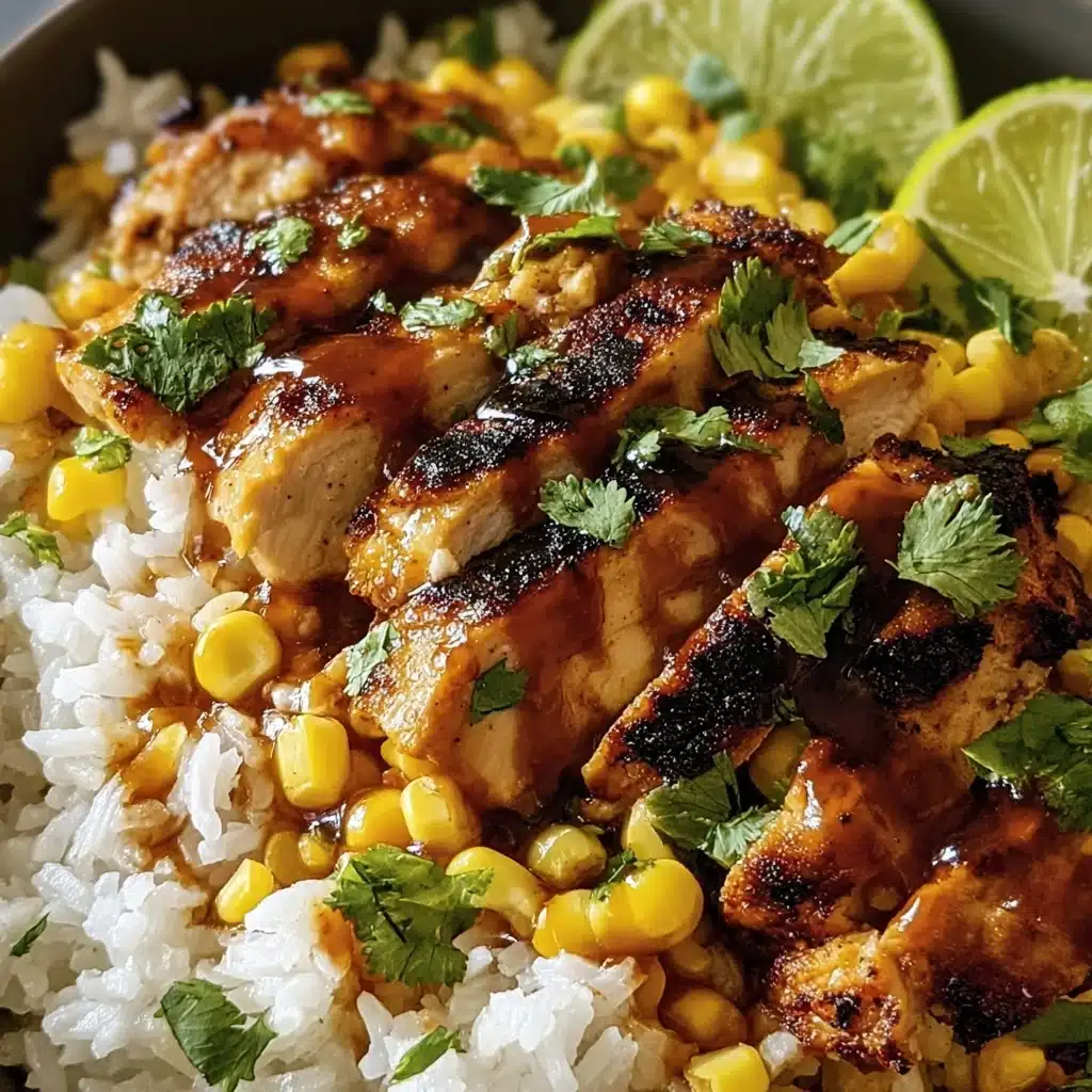 Easy Street Corn Chicken Rice Bowl Recipe - Recipe Image