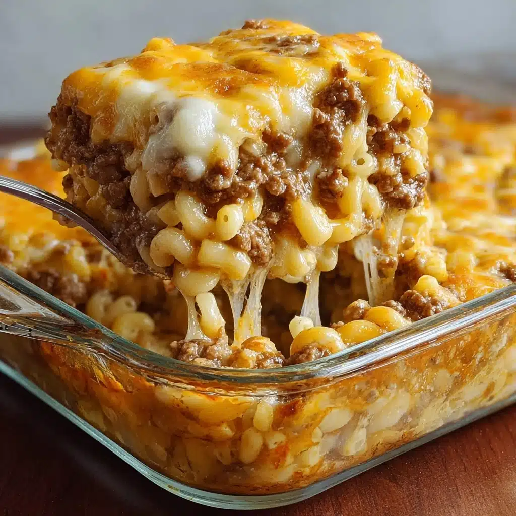 Irresistible Cheesy Hamburger Casserole Recipe to Try Now Recipe