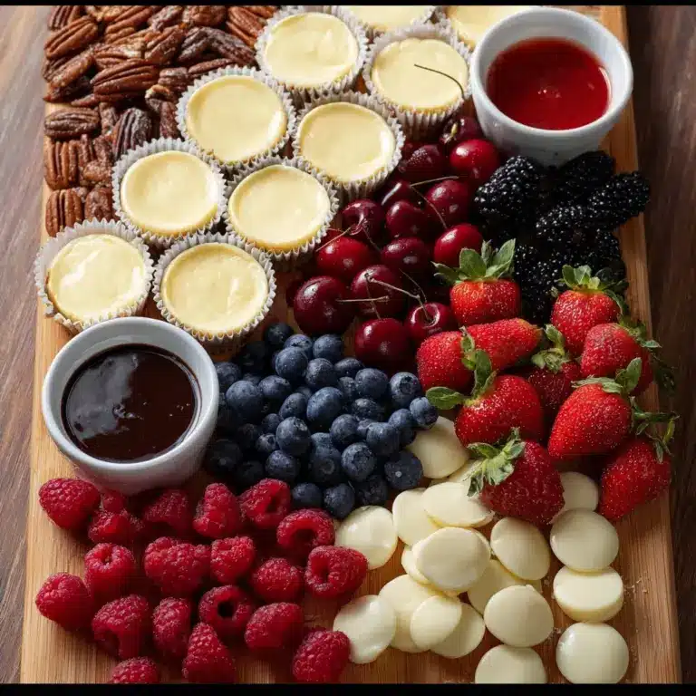 How To Make an Epic Mini Cheesecake Board Recipe