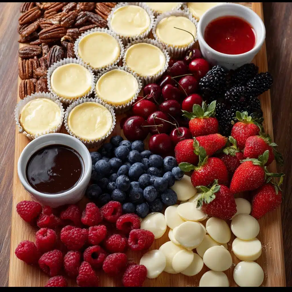 How To Make an Epic Mini Cheesecake Board Recipe