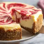 Strawberry Swirl Cheesecake Recipe