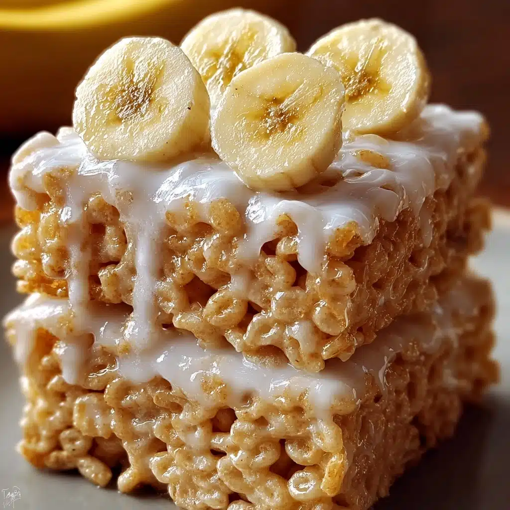 Banana Pudding Rice Krispie Treats Recipe