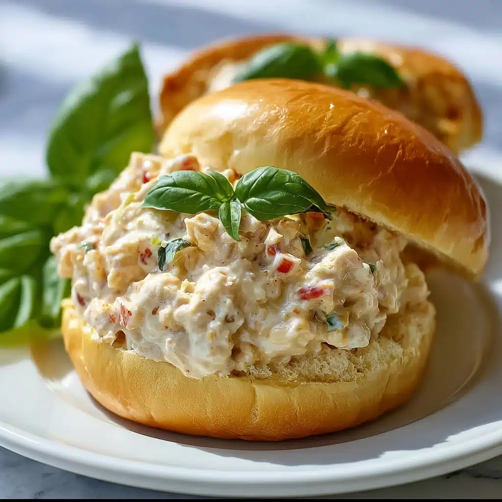 Chicken Alfredo Sloppy Joes Recipe