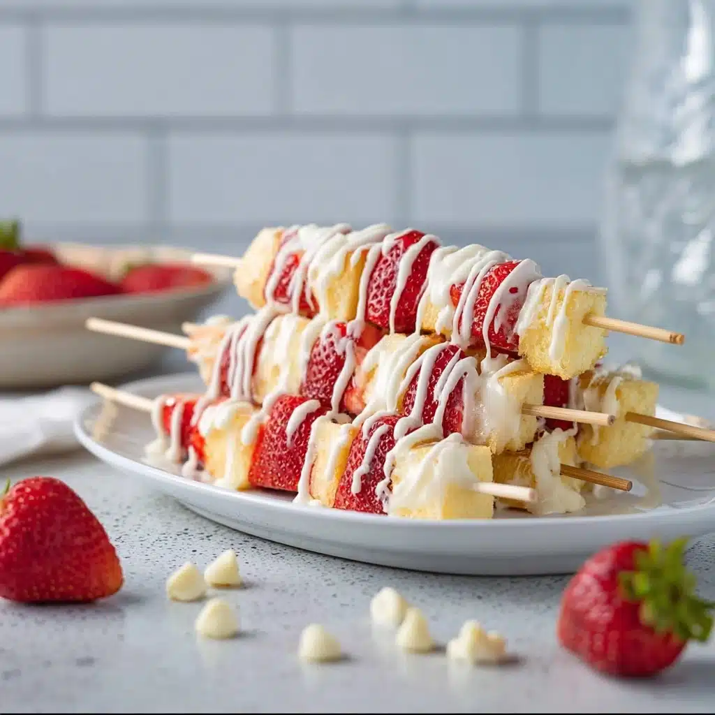 Strawberry Shortcake Kabobs Recipe - Recipe Image