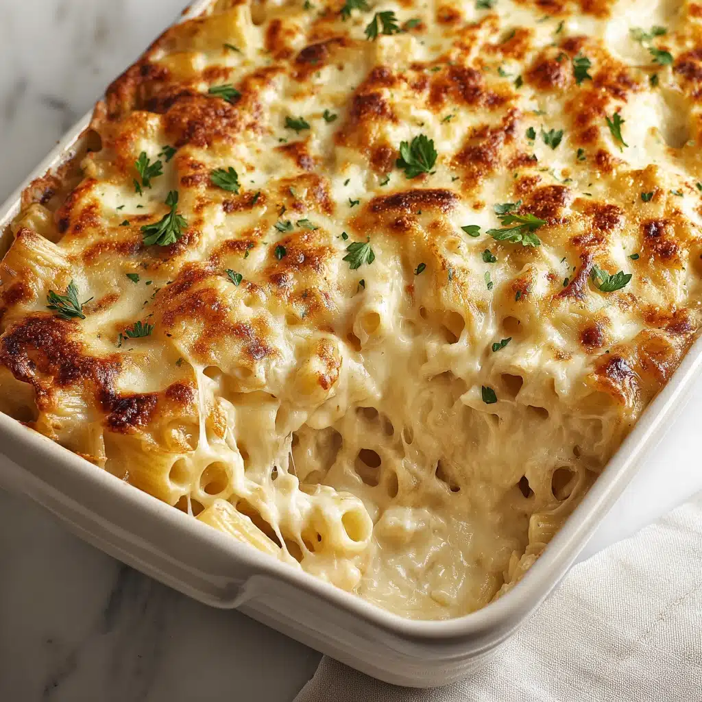 Chicken Alfredo Casserole Recipe - Recipe Image
