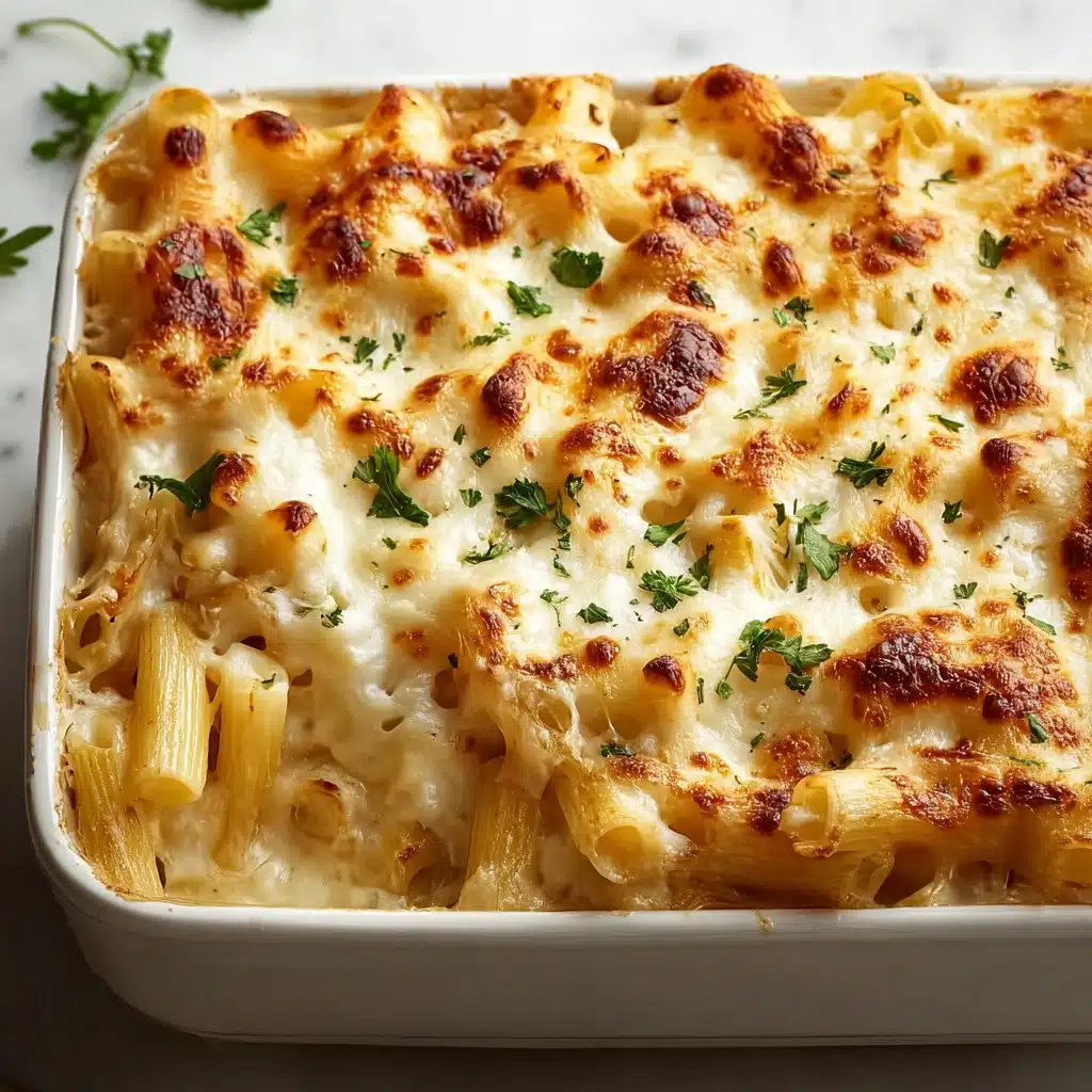 Chicken Alfredo Casserole Recipe - Recipe Image