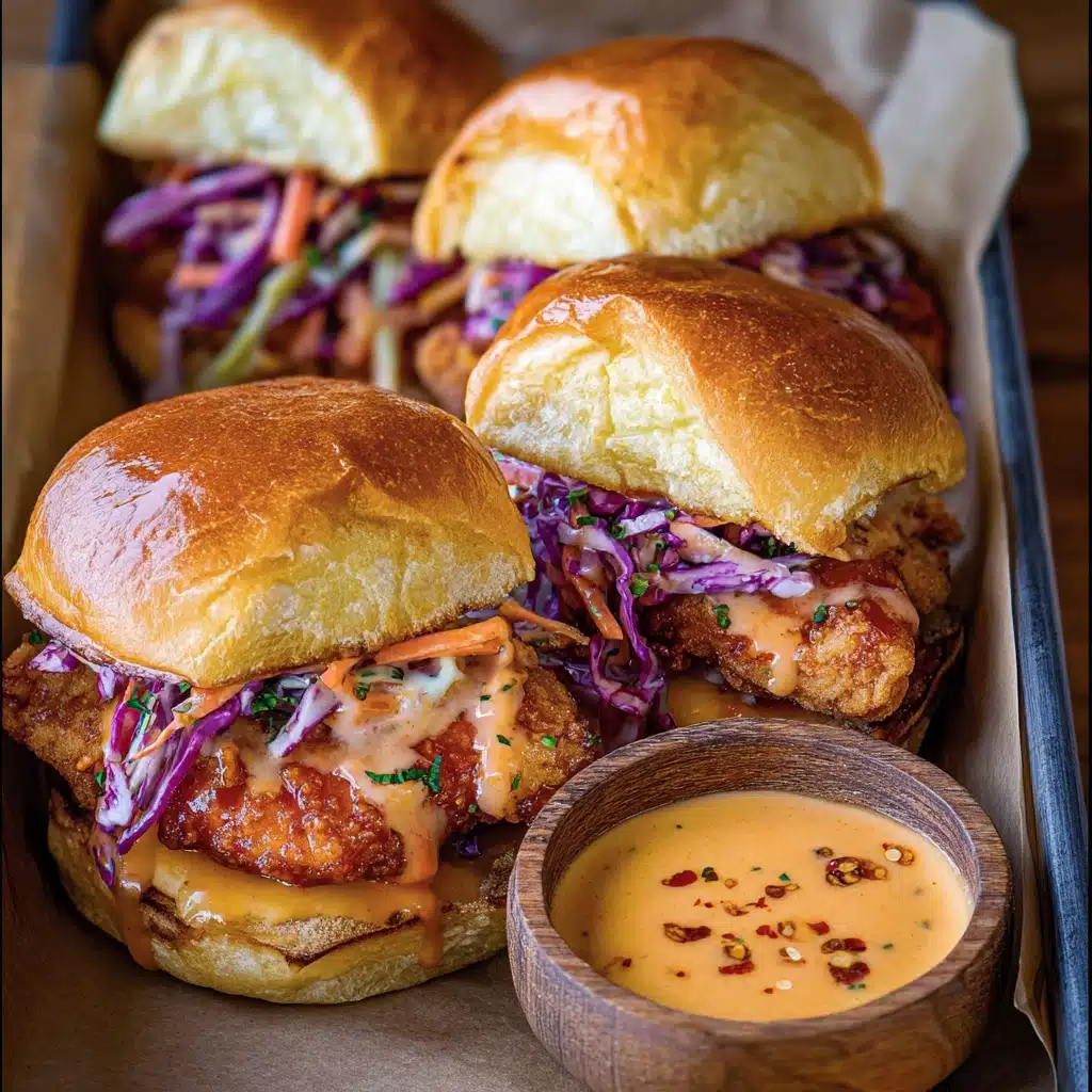 Bang Bang Chicken Sliders Recipe - Recipe Image