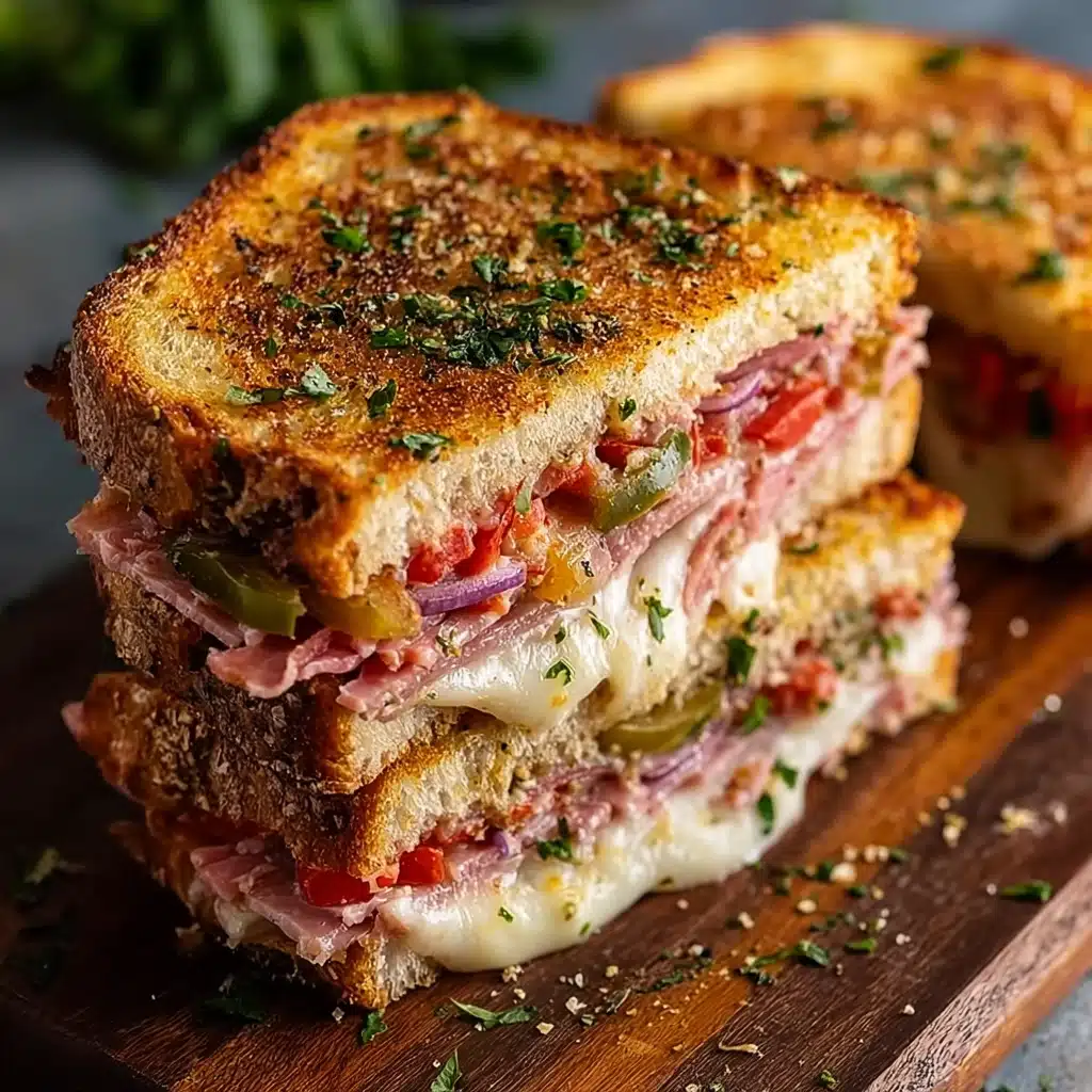 The Classic Italian Muffuletta Sandwich Recipe
