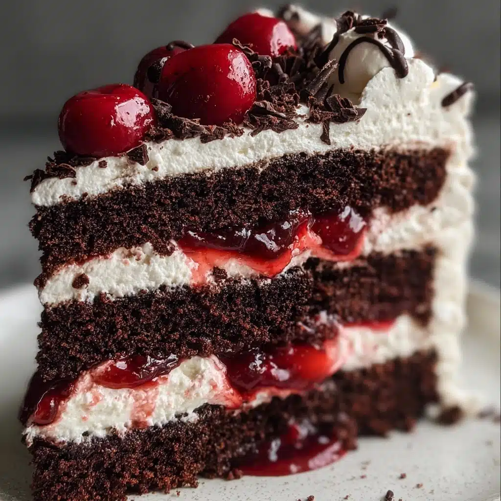 Mile-High Black Forest Cake Recipe - Recipe Image