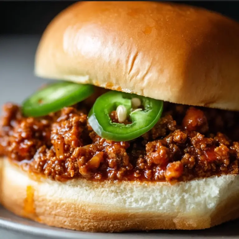30-Minute Healthy Turkey Sloppy Joes with Homemade Sauce Recipe