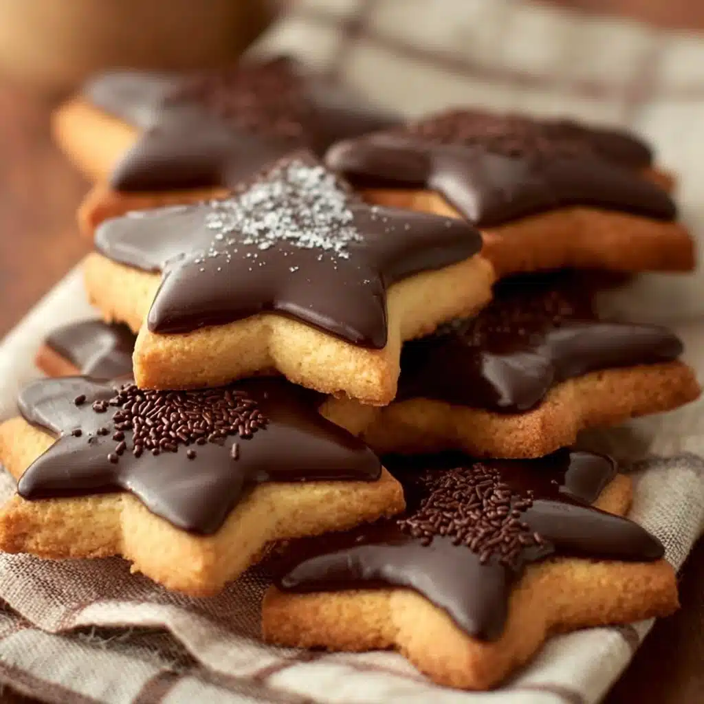 Chocolate Shortbread Cookies Recipe