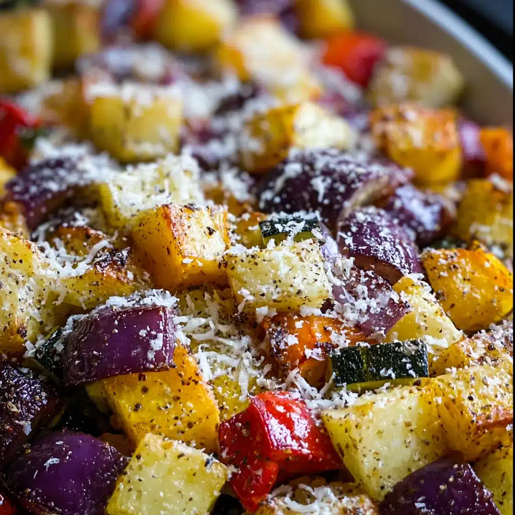 Roasted Vegetables with Parmesan Cheese Recipe - Recipe Image
