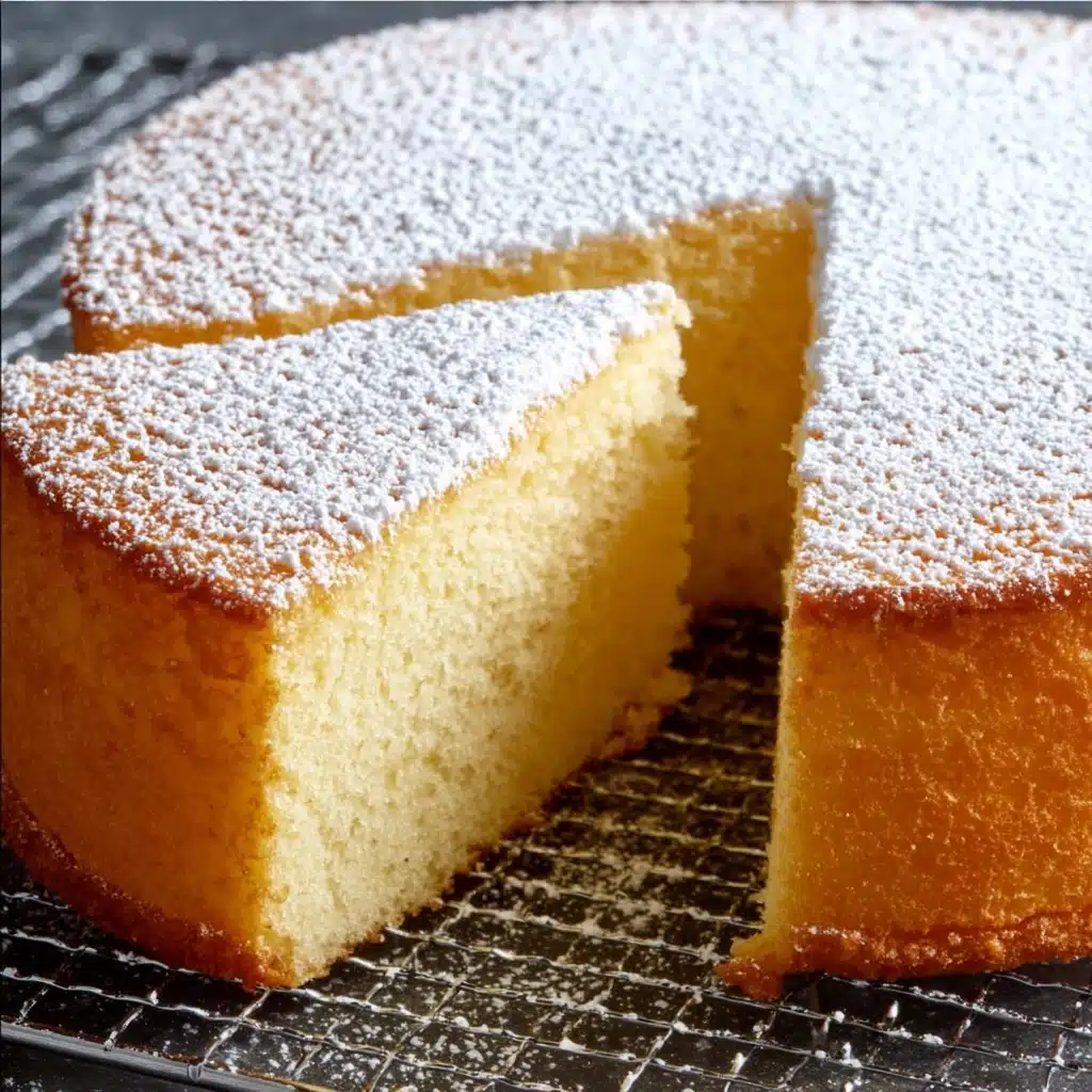 4-Ingredient Sponge Cake Recipe - Recipe Image