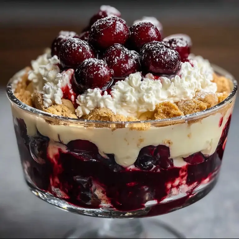 Cherry Cheesecake Trifle Recipe