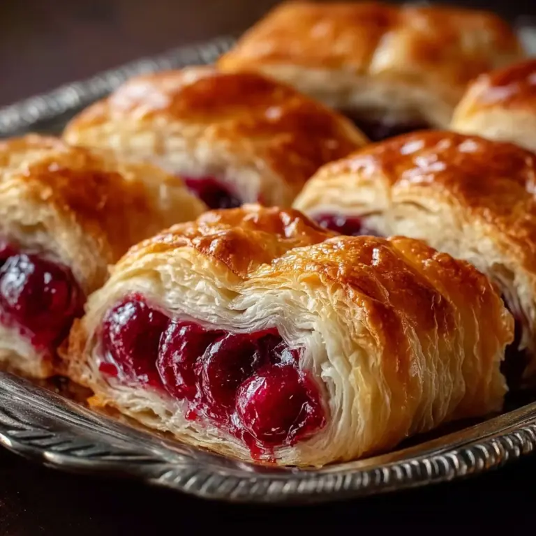 Cherry Filled Crescent Rolls Recipe