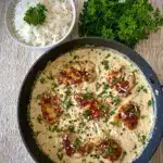 Creamy Smothered Chicken Rice Recipe