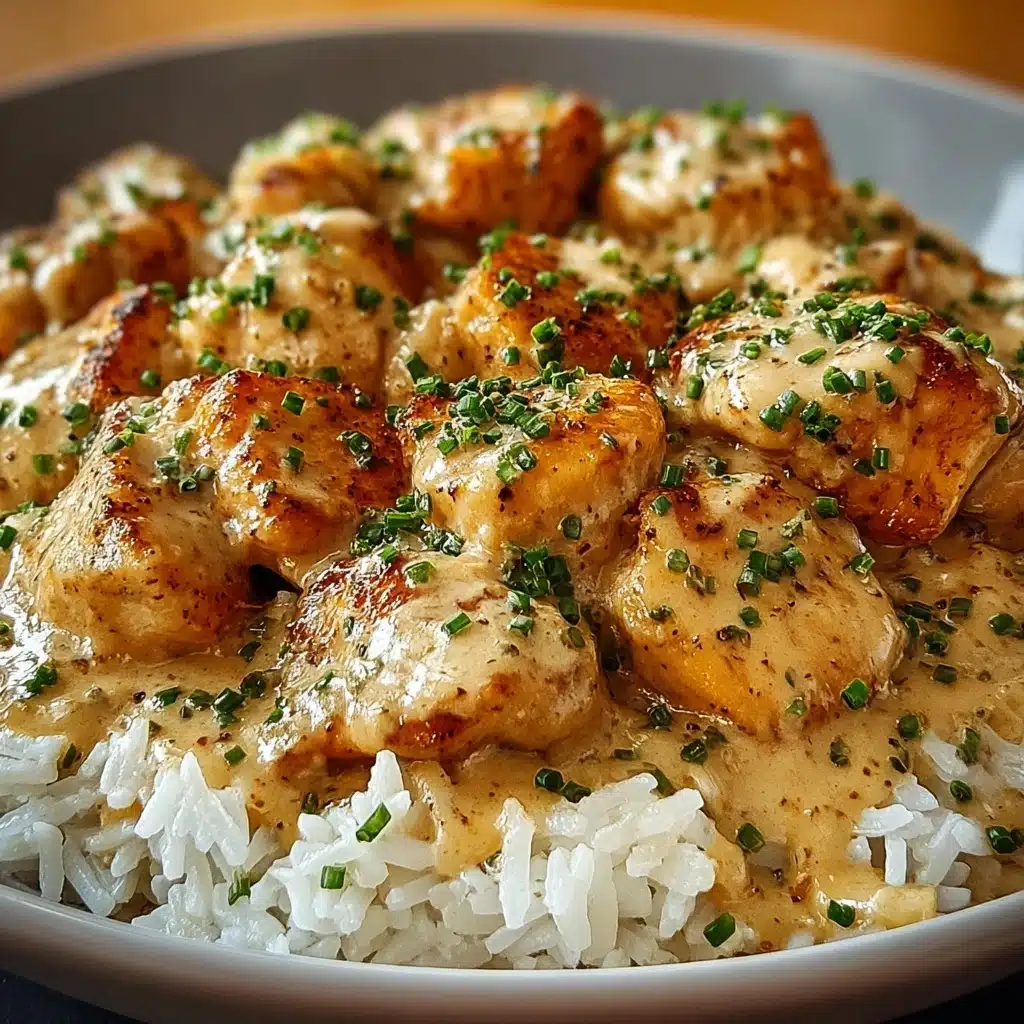 Smothered Chicken and Rice Recipe