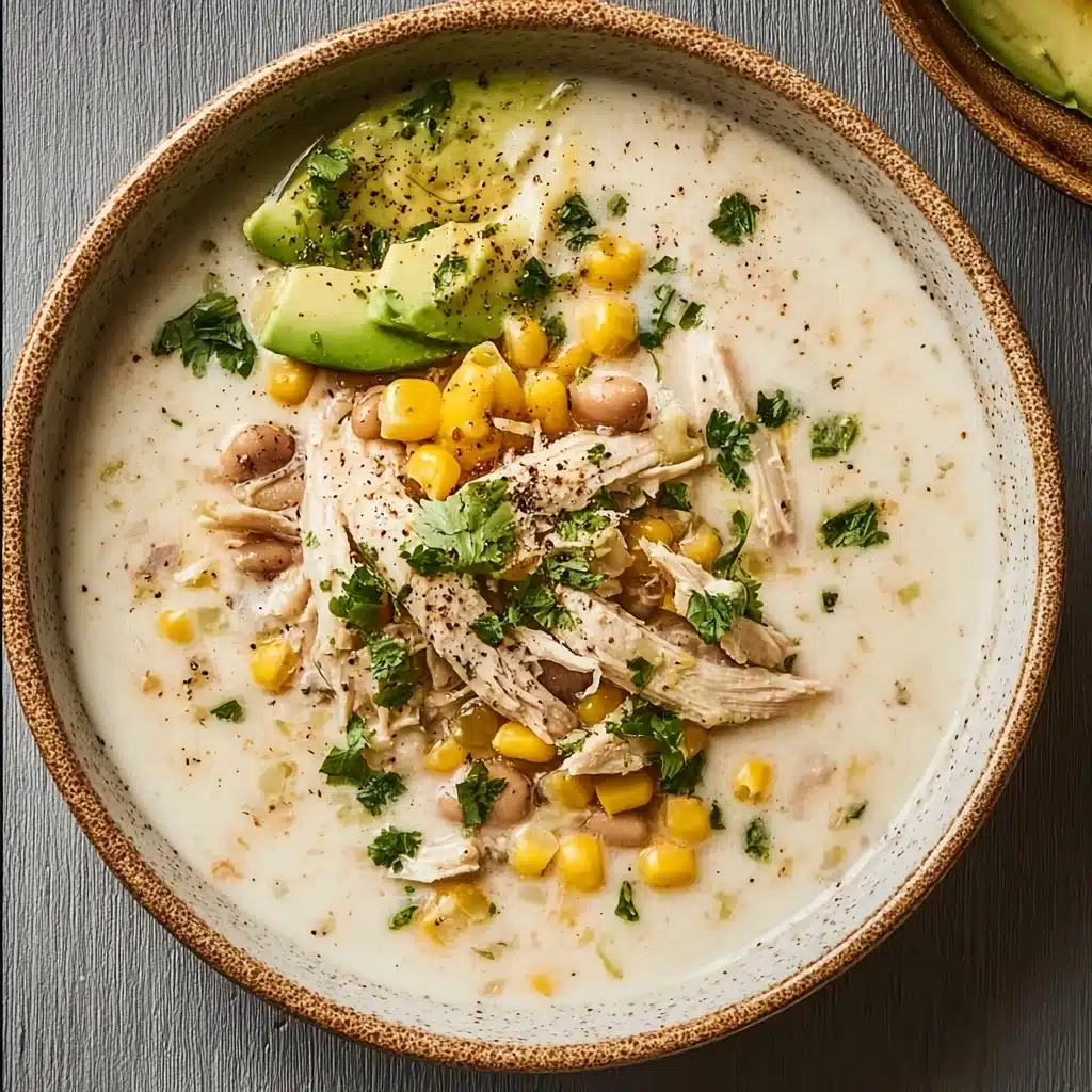 Mexican Street Corn White Chicken Chili Recipe