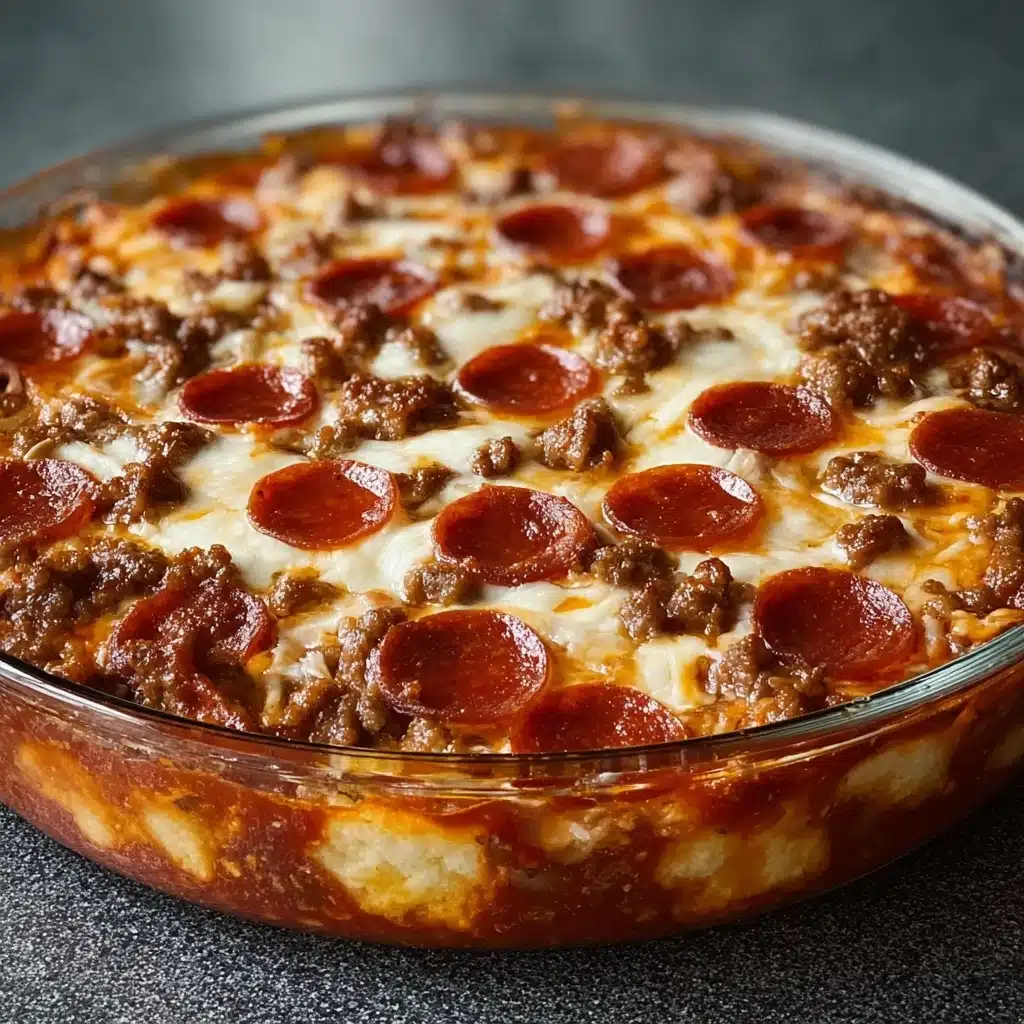 Meat Lovers Pizza Casserole Recipe