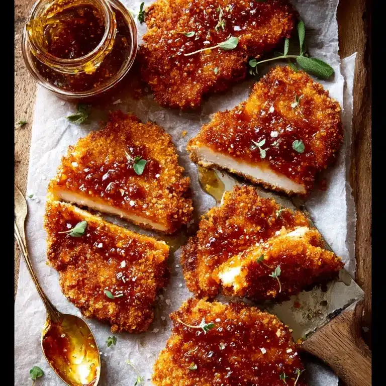 Baked Crunchy Hot Honey Chicken Recipe