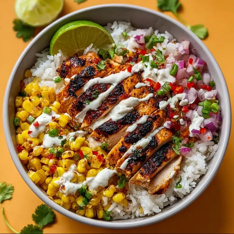 Easy Street Corn Chicken Rice Bowl Recipe