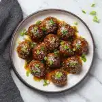Asian Meatballs Crockpot Recipe