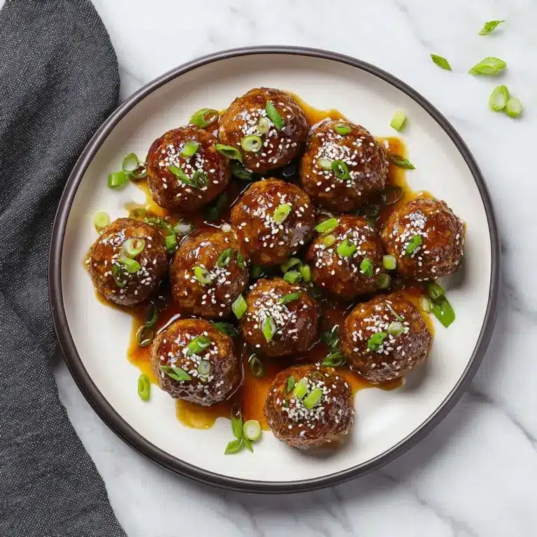 Asian Meatballs Crockpot Recipe