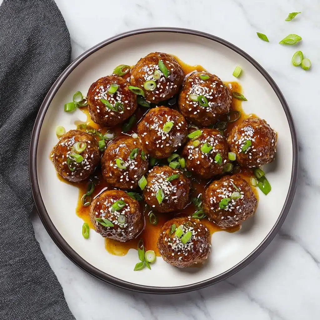 Asian Meatballs Crockpot Recipe
