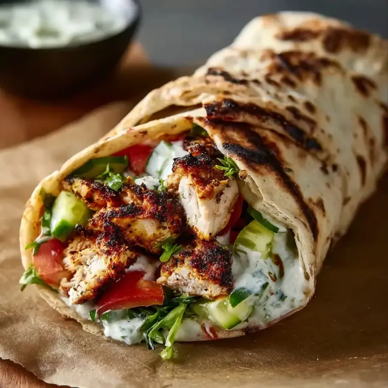 Greek Chicken Gyros Recipe