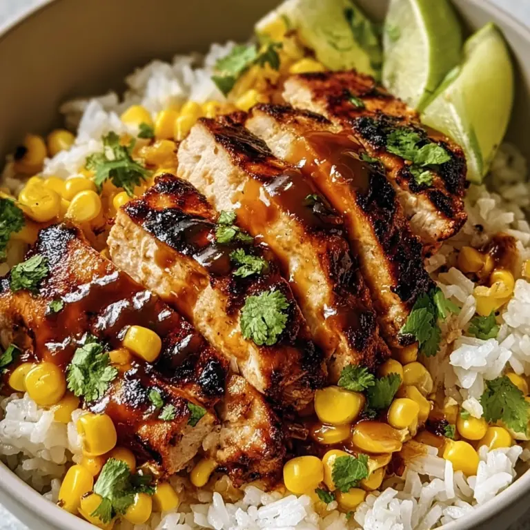 Easy Street Corn Chicken Rice Bowl Recipe