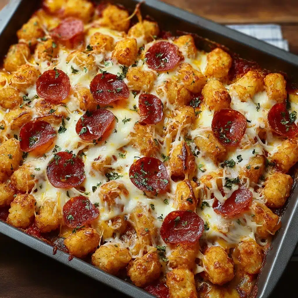 Pizza Tot Casserole Recipe